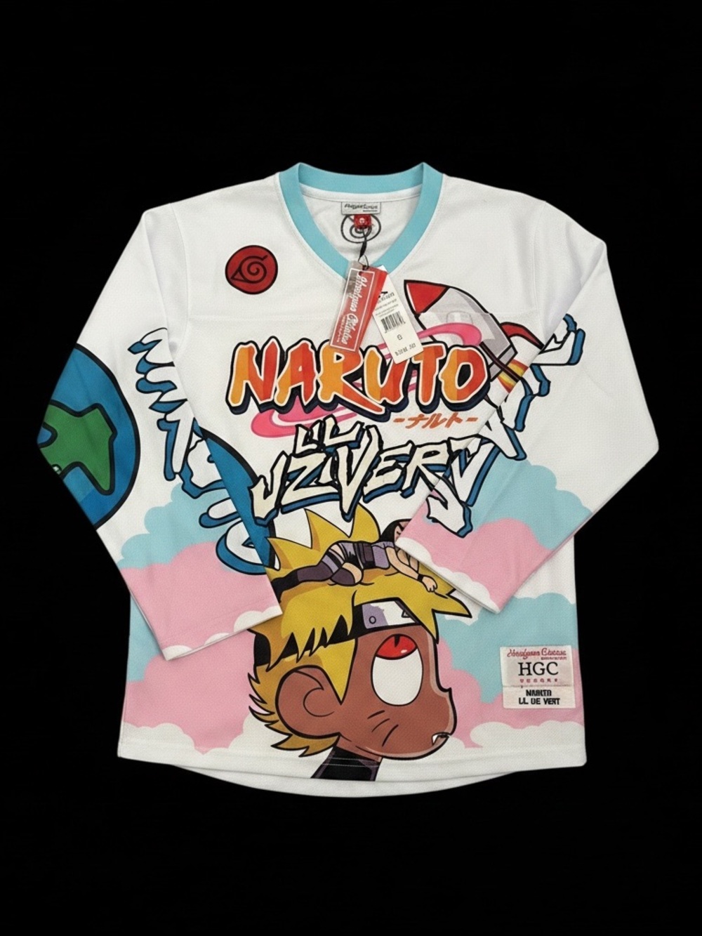 Naruto X lil Uzi Vert NWT Jersey
